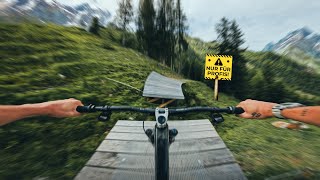 Die Härteste Schwarze Strecke in den Alpen OLM VOLLE Bike Republic Sölden [upl. by Raines]