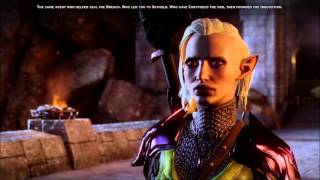 Dragon Age Inquisition  Trespasser  Speaking to the Viddasala about Solas [upl. by Harrison]