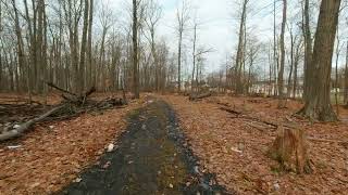 Walking tour with commentary of Fancher Davidge Park in Middletown NY early winter 2022 [upl. by Neeruan]