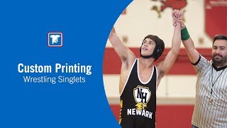 Custom Printing Wrestling Singlets [upl. by Archambault]