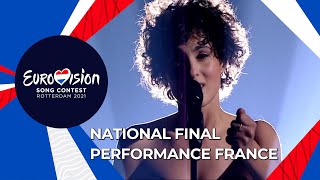 Barbara Pravi  Voilà  France 🇫🇷  National Final Performance  Eurovision 2021 [upl. by Sandstrom]