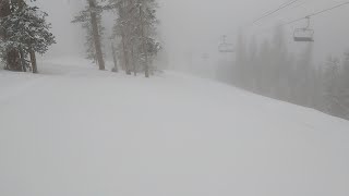 Powder Lines  Arizona Snowbowl March 24 2024 [upl. by Lecia60]