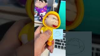 My girlfriend gave me a facechanging Shinchan pendant Every expression is so cute Pendant S [upl. by Yhtommit420]