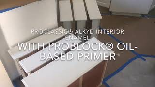 ProClassic® Alkyd Interior Enamel With ProBlock® OilBased Primer [upl. by Tocci]