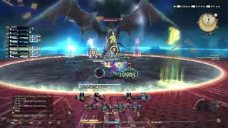 FFXIV  UCoB First Nael Kill and Enter Bahamut AST POV [upl. by Kayley352]