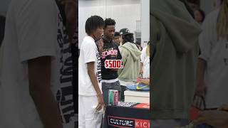 Coin Flip Gone Wrong For Nike SB Dunk At Sneaker Con fy viral comedy funny ytshorts sneakers [upl. by Plafker]