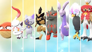 Pokémon Legends Arceus  How to Evolve All Hisuian Pokémon [upl. by Felike]