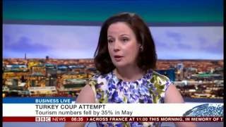 Cornelia Meyer on the BBC News Channel re Turkey [upl. by Lottie]