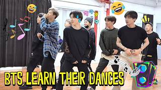 Lets See How BTS Learn Their Dances [upl. by Ardeed953]