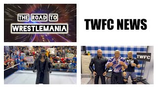 TWFC Road to Mania 2 NEWS and More WWE figures [upl. by Cort]