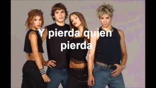 Erreway  Rebelde way Con letra [upl. by Sidalg]