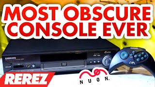 The Most Obscure Console Ever The Nuon  Rare Obscure or Retro  Rerez [upl. by Eussoj]