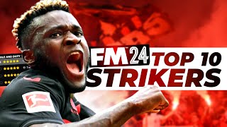 The TOP 10 STRIKERS to buy in FM24 [upl. by Affra]