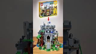 Lego Medieval Castle In The Forest  Beautiful Alternative 31120 Build [upl. by Halludba]