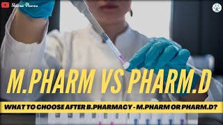 PharmD Vs MPharm  What you should do after BPharm [upl. by Jackie939]