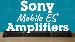 Sony Mobile ES series car amplifiers  Crutchfield [upl. by Hgielram]