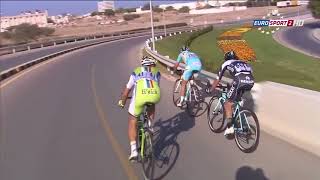 Epic battle  Peter Sagan Vincenzo Nibali Rigoberto Uran Epic Breakaway Finish [upl. by Centonze]