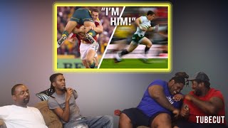 Americans REACT To Rugby “IM HIM” Moments IN DISBELIEF [upl. by Ellimahs]