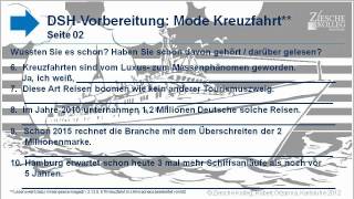 A2B1 DSHVorbereitung Grammatik Nebensatz Konjunktion dass [upl. by Eastman440]