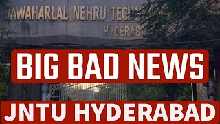 BIG BAD NEWSjntuhyderabad [upl. by Willie817]