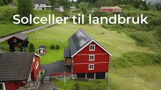 Solceller til landbruk V01 169 [upl. by Cohdwell]