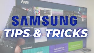 7 Samsung TV Settings and Features You Need to Know  Samsung TV Tips amp Tricks [upl. by Hansen]