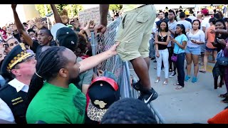 Activist JaMal Green at Taste of Chicago protest July 9 2016 [upl. by Nikita360]