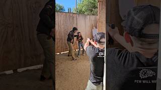 13 yo Rescues Little Sister from Kidnapper training instructional not real airsoft protector [upl. by Woodhouse920]