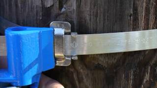 How to use a steel banding tool  ISO T001 The Cool Tool [upl. by Xuaegram355]