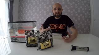 Easy to prepare and use expander pellets the RINGERS BAITS KOI Expanders [upl. by Nosdivad]