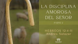 La disciplina amorosa del Señor Pt2  Hebreos 12411  Andrés Salazar [upl. by Darbee]