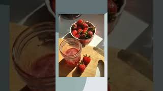 recetas fáciles para hacer limonada de fresa🍓 [upl. by Ertsevlis]