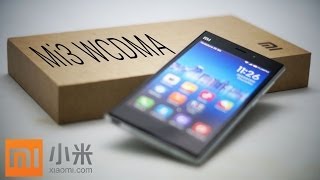 Xiaomi Mi3 WCDMA  Snapdragon 800  Unboxing amp Hands On [upl. by Heck649]