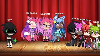 Boys vs Girls singing battle Gacha Life [upl. by Idarb543]