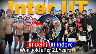 IIT Delhis Historic Win at the 38th Inter IIT Aquatics Meet  Water Polo Gold after 21 Years [upl. by Niemad]