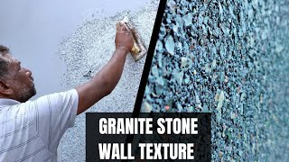 Stone Wall Texture कैसे करतें हैं  texture painting on walls  stone texture wall paint [upl. by Eatnoled]