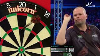 2017 Players Championship Finals Round 1 White vs van Barneveld [upl. by Ullyot817]