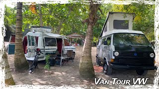 Camping y Van Tour VW [upl. by Yentruocal]