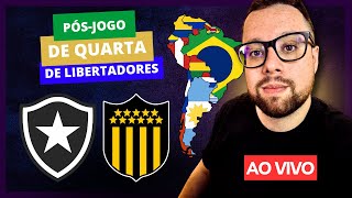 BOTAFOGO CLASSIFICADO PARA A FINAL DA LIBERTADORES  PÓSJOGO DA LIBERTADORES [upl. by Vance]