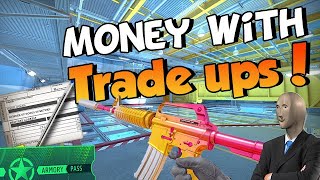 CS2 Trade ups  Make money with trade ups With Armory pass skins [upl. by Eiramanig]