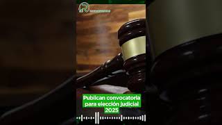 poderlegislativo comité convocatoria publicación elecciónjudicial 2025 plazas [upl. by Lehpar]