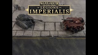 Legions Imperialis Stop Motion Battle [upl. by Cirek]