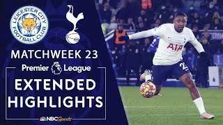 Leicester City v Tottenham Hotspur  PREMIER LEAGUE HIGHLIGHTS  1192022  NBC Sports [upl. by Cissiee218]