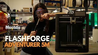 Montaje de la Flashforge Adventurer 5M 🔥  Impresora 3D [upl. by Anialram]