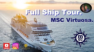 MSC Virtuosa Full Ship Tour [upl. by Aicilaanna]