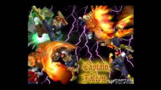 Super Smash Bros Melee Captain Falcon theme [upl. by Anasus591]