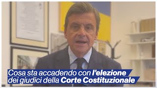 Cosa sta accadendo sulla Corte Costituzionale [upl. by Nalad]