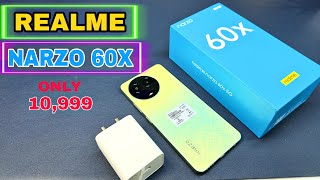 Discount on Realme Narzo 60x 5G 🔥 Unboxing amp Review  Camera  Full Details in Hindi [upl. by Des]