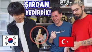 Korelilere ÅIRDAN Yedirdik Ä°LK KEZ YEDÄ°LER w MASTERCHEF ÅAMPÄ°YONU [upl. by Yttiy847]