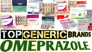 TOP OMEPRAZOLE 20 D GENERIC CAPSULE BRANDS MEDICINE IN INDIAN MARKET [upl. by Ariem]